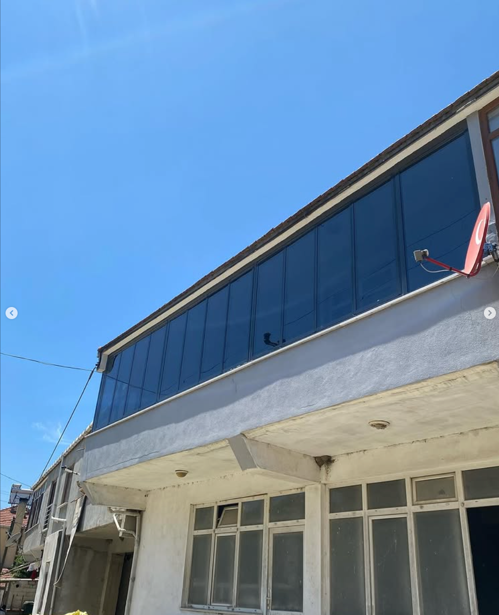 naz yapı cam balkon ve sineklik gaziosmanpaşa